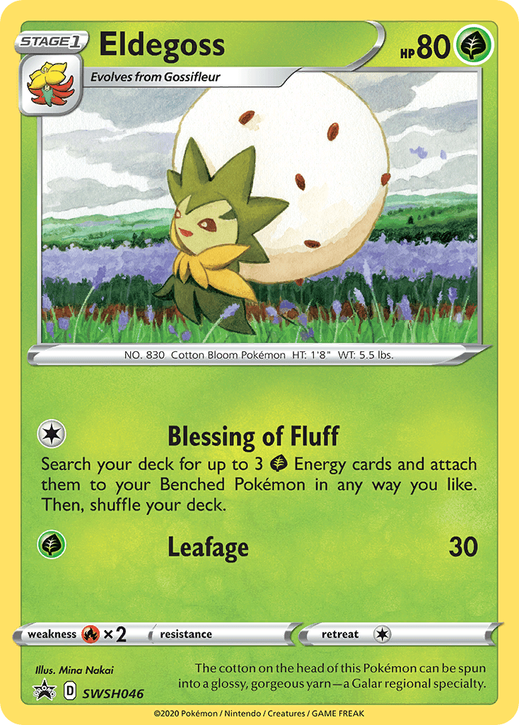 Eldegoss (SWSH046) [Sword & Shield: Black Star Promos] Pokemon Single Pokémon  | Multizone: Comics And Games