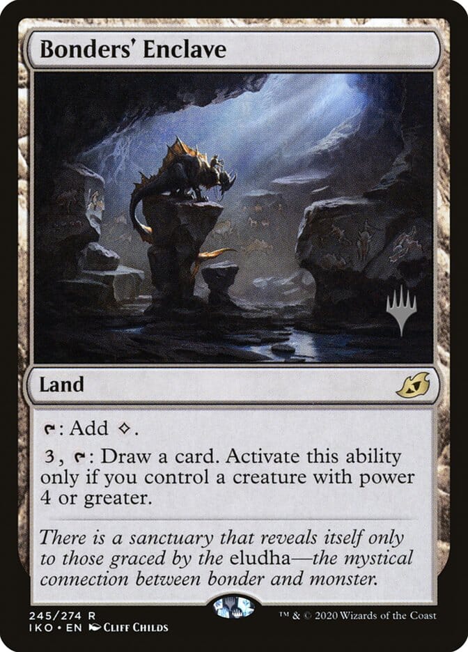 Bonders' Enclave (Promo Pack) [Ikoria: Lair of Behemoths Promos] MTG Single Magic: The Gathering  | Multizone: Comics And Games