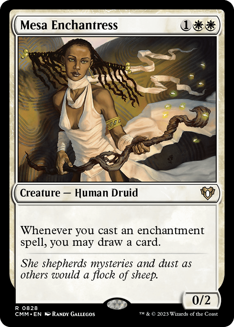 Mesa Enchantress [Commander Masters] MTG Single Magic: The Gathering  | Multizone: Comics And Games
