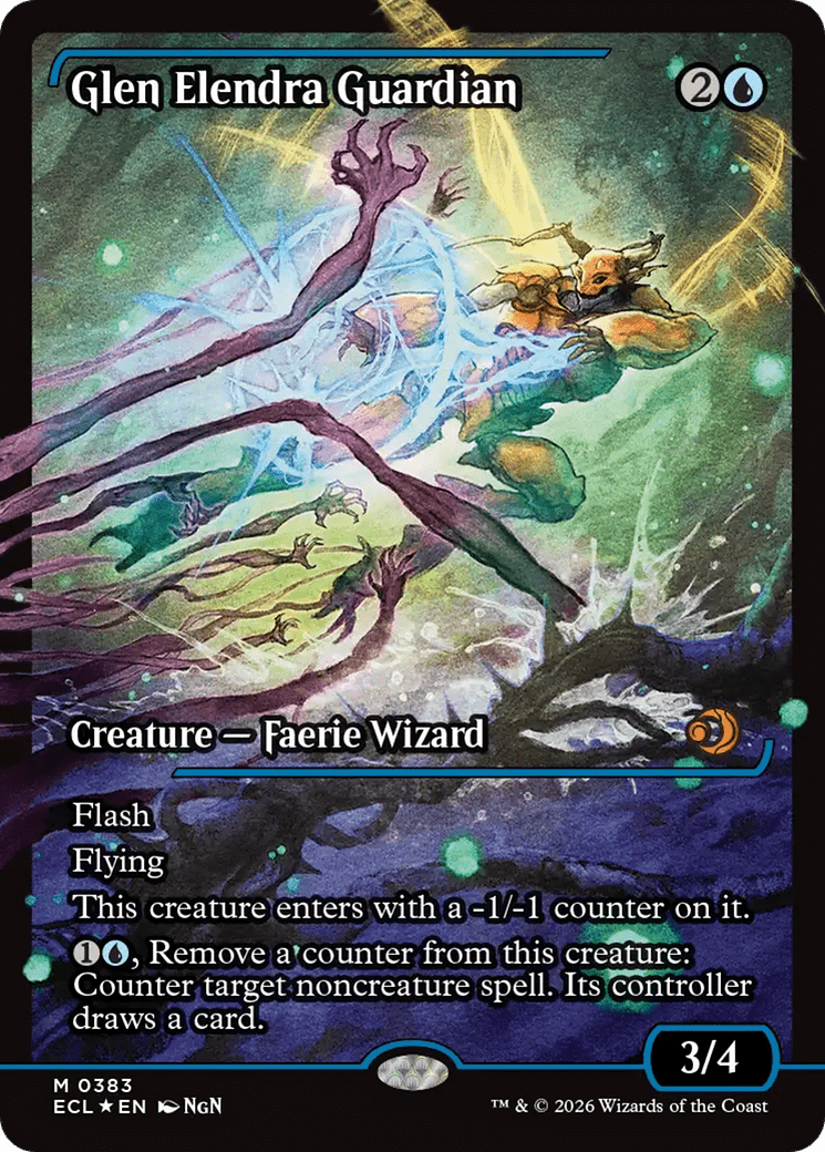 Glen Elendra Guardian (0383) (Showcase) [Lorwyn Eclipsed] MTG Single Magic: The Gathering  | Multizone: Comics And Games