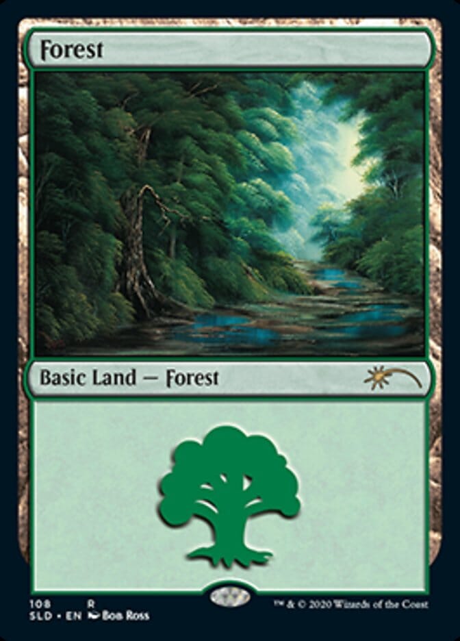 Forest (108) [Secret Lair Drop Series] MTG Single Magic: The Gathering  | Multizone: Comics And Games