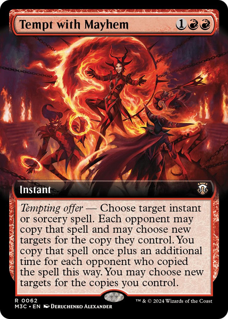 Tempt with Mayhem (Extended Art) [Modern Horizons 3 Commander] | Multizone: Comics And Games