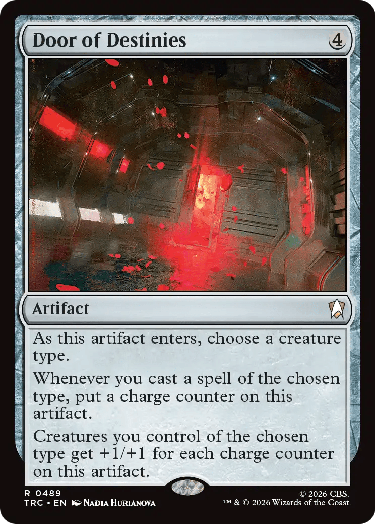Door of Destinies (Surge Foil) [Star Trek Commander] MTG Single Magic: The Gathering  | Multizone: Comics And Games