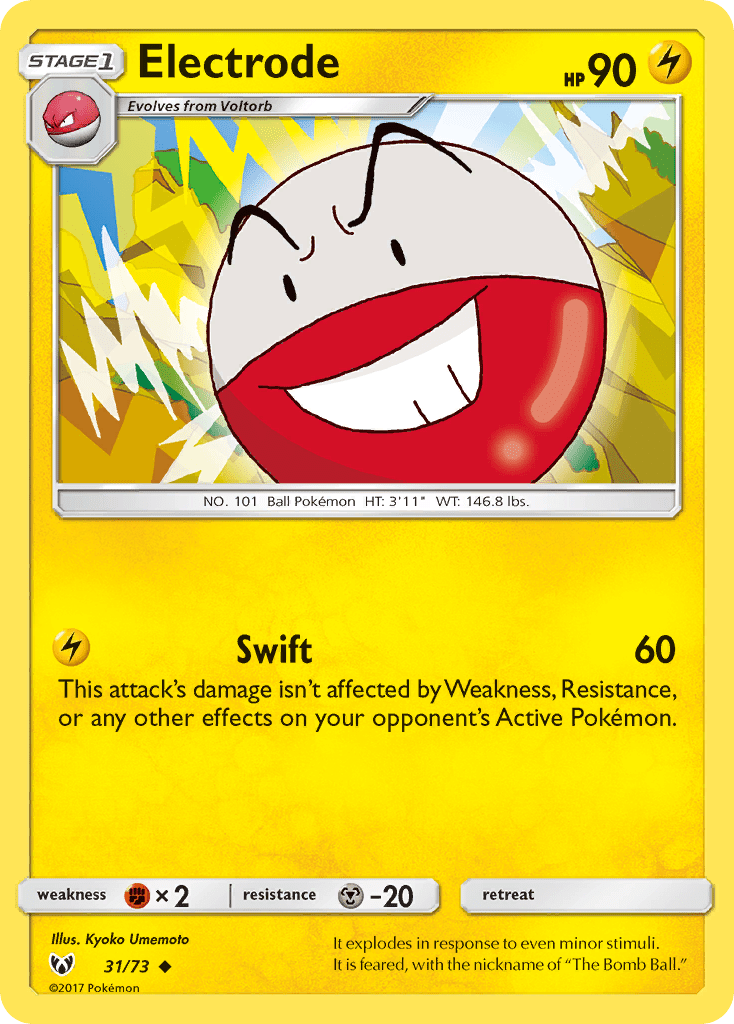 Electrode (31/73) [Sun & Moon: Shining Legends] Pokemon Single Pokémon  | Multizone: Comics And Games