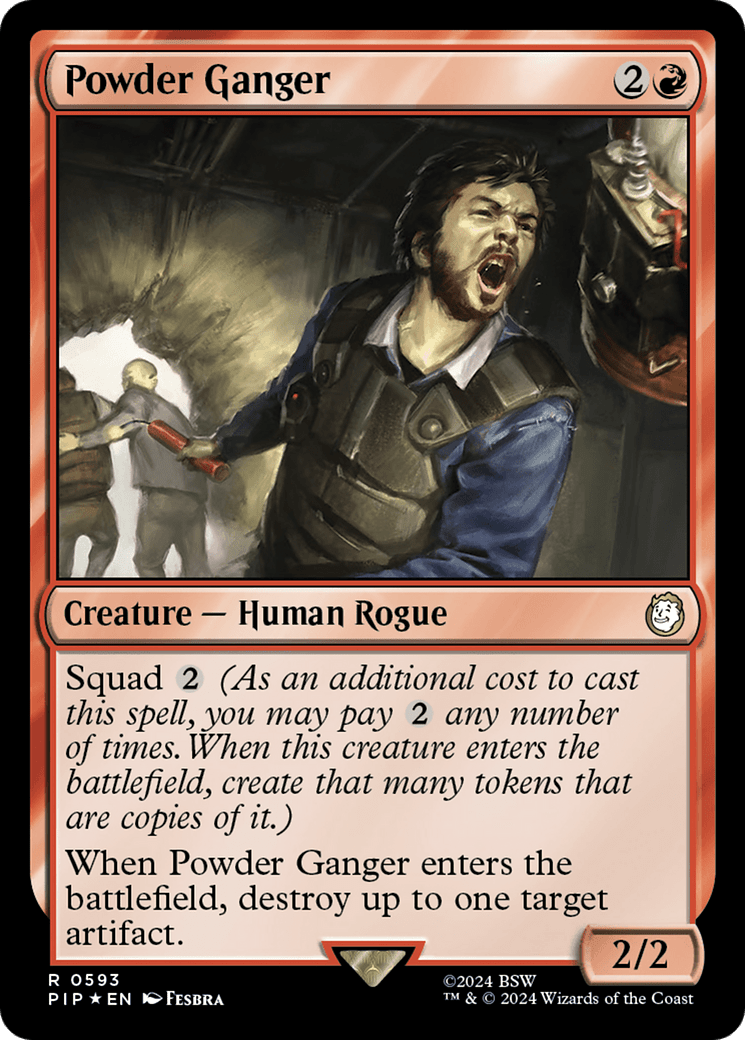 Powder Ganger (Surge Foil) [Fallout] MTG Single Magic: The Gathering  | Multizone: Comics And Games
