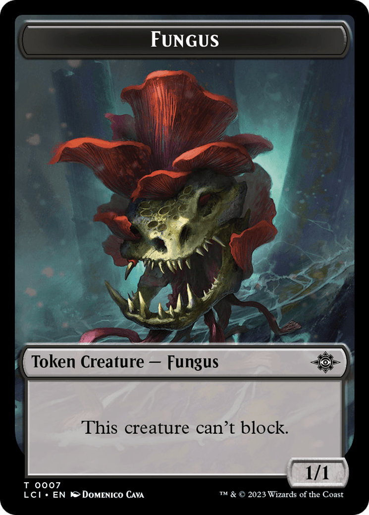 Copy // Fungus Double-Sided Token [The Lost Caverns of Ixalan Tokens] MTG Single Magic: The Gathering  | Multizone: Comics And Games