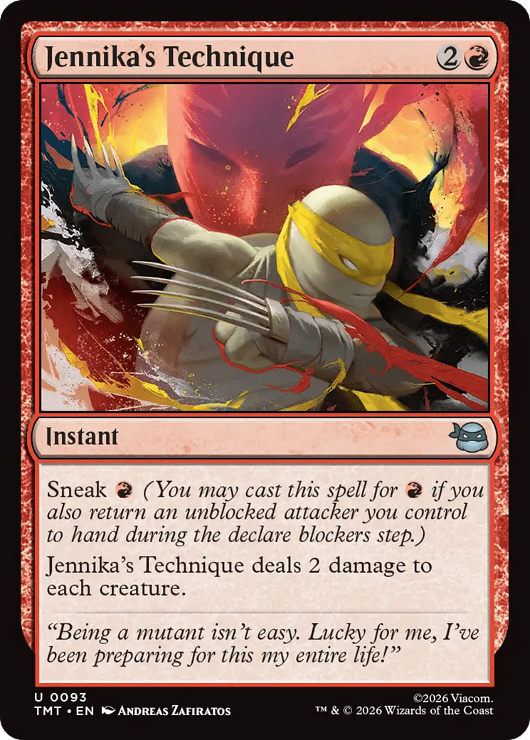 Jennika's Technique [Teenage Mutant Ninja Turtles] MTG Single Magic: The Gathering  | Multizone: Comics And Games