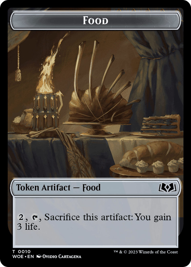 Food (0010) Token [Wilds of Eldraine Tokens] MTG Single Magic: The Gathering  | Multizone: Comics And Games