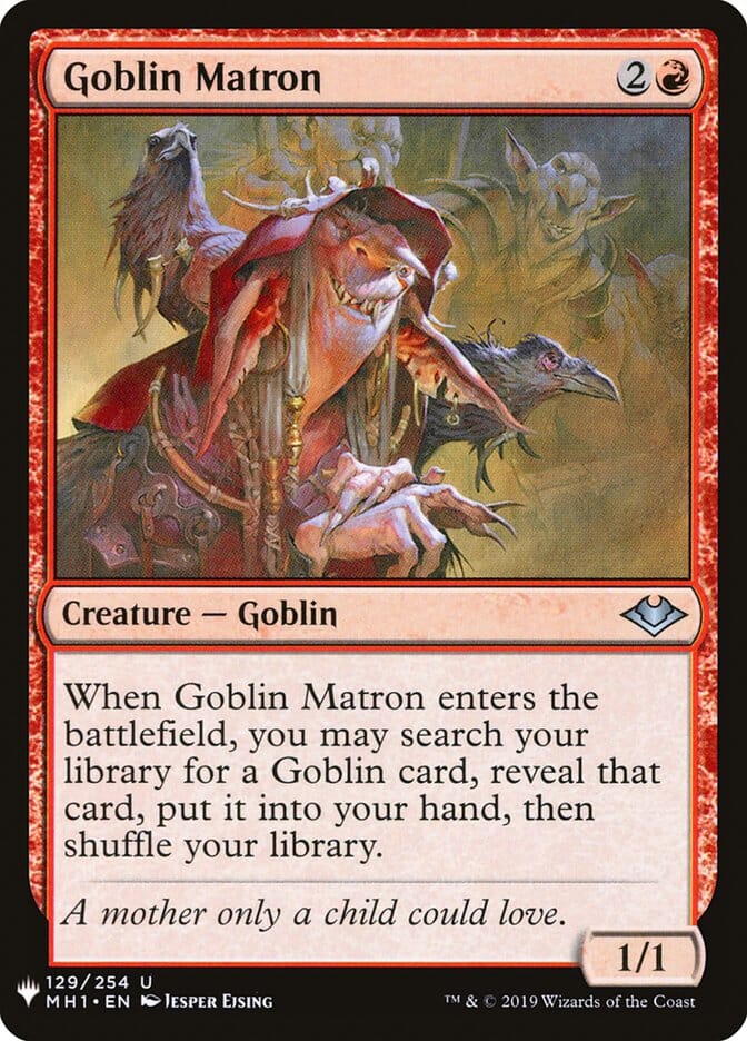Goblin Matron [Mystery Booster] MTG Single Magic: The Gathering  | Multizone: Comics And Games