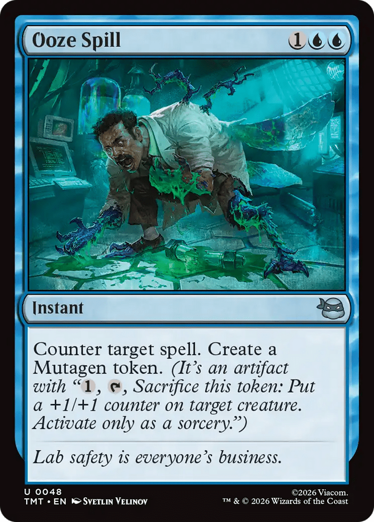 Ooze Spill [Teenage Mutant Ninja Turtles] MTG Single Magic: The Gathering  | Multizone: Comics And Games