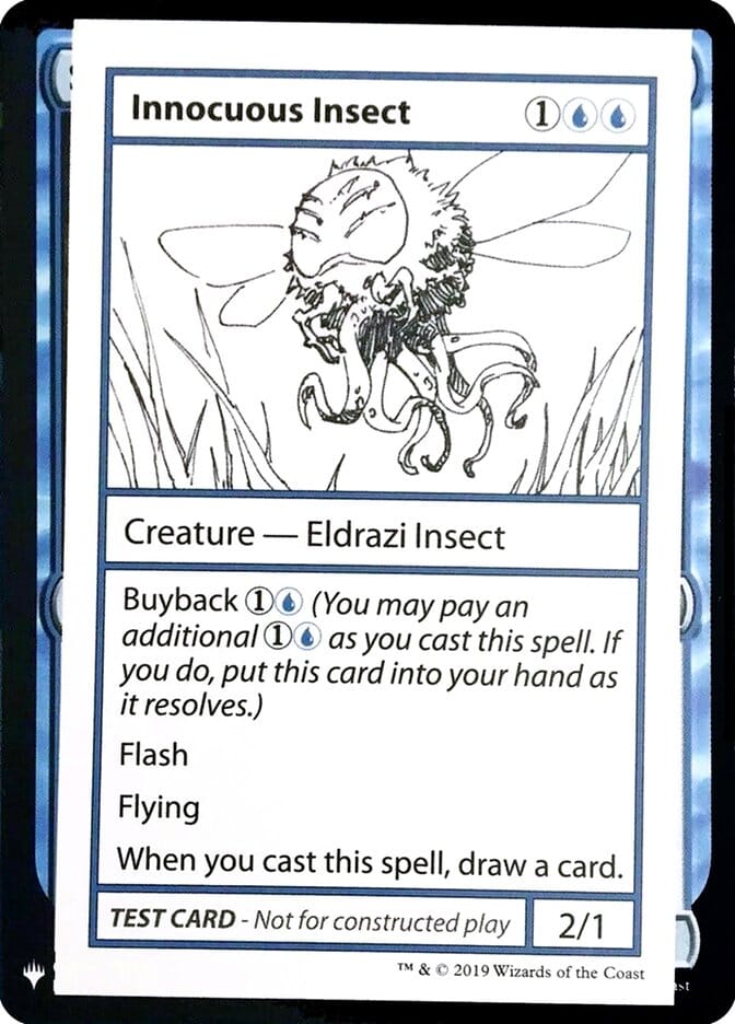 Innocuous Insect [Mystery Booster Playtest Cards] MTG Single Magic: The Gathering  | Multizone: Comics And Games