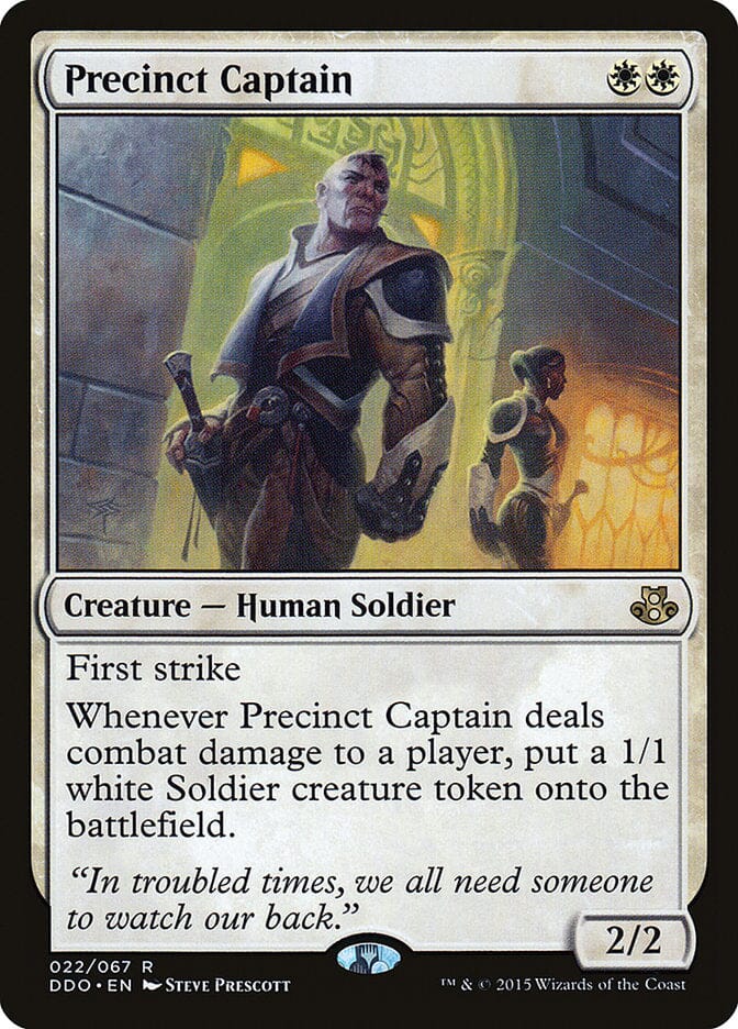Precinct Captain [Duel Decks: Elspeth vs. Kiora] MTG Single Magic: The Gathering  | Multizone: Comics And Games