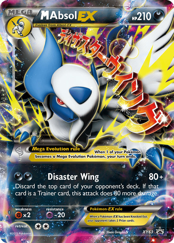 M Absol EX (XY63) [XY: Black Star Promos] Pokemon Single Pokémon  | Multizone: Comics And Games