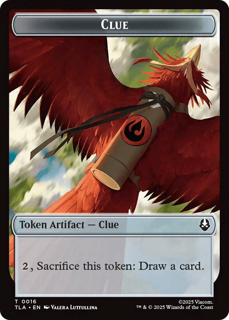 Copy (0001) // Clue (0016) Double-Sided Token [Avatar: The Last Airbender Tokens] MTG Single Magic: The Gathering  | Multizone: Comics And Games