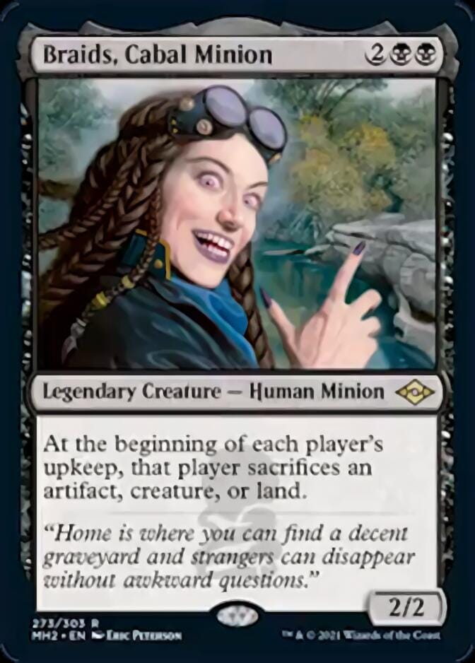 Braids, Cabal Minion [Modern Horizons 2] MTG Single Magic: The Gathering  | Multizone: Comics And Games