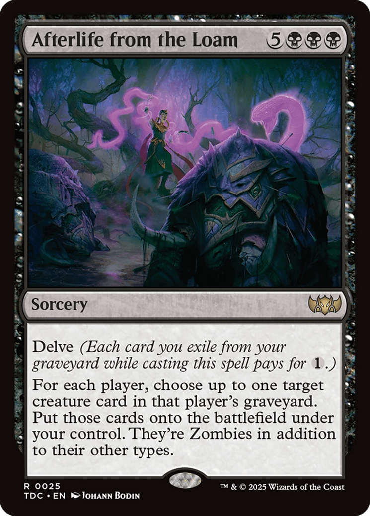 Afterlife from the Loam [Tarkir: Dragonstorm Commander] MTG Single Magic: The Gathering  | Multizone: Comics And Games