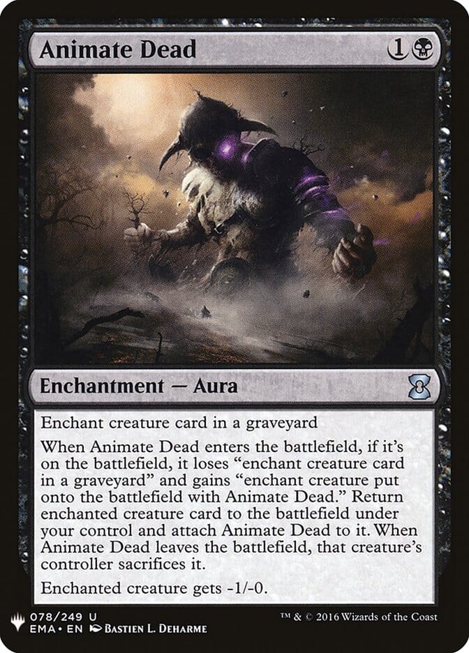 Animate Dead [Mystery Booster] MTG Single Magic: The Gathering  | Multizone: Comics And Games