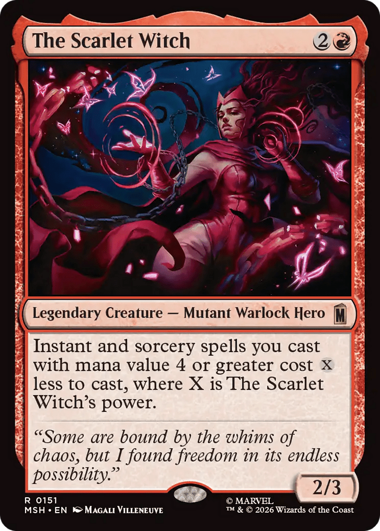 The Scarlet Witch [Marvel Super Heroes] MTG Single Magic: The Gathering  | Multizone: Comics And Games