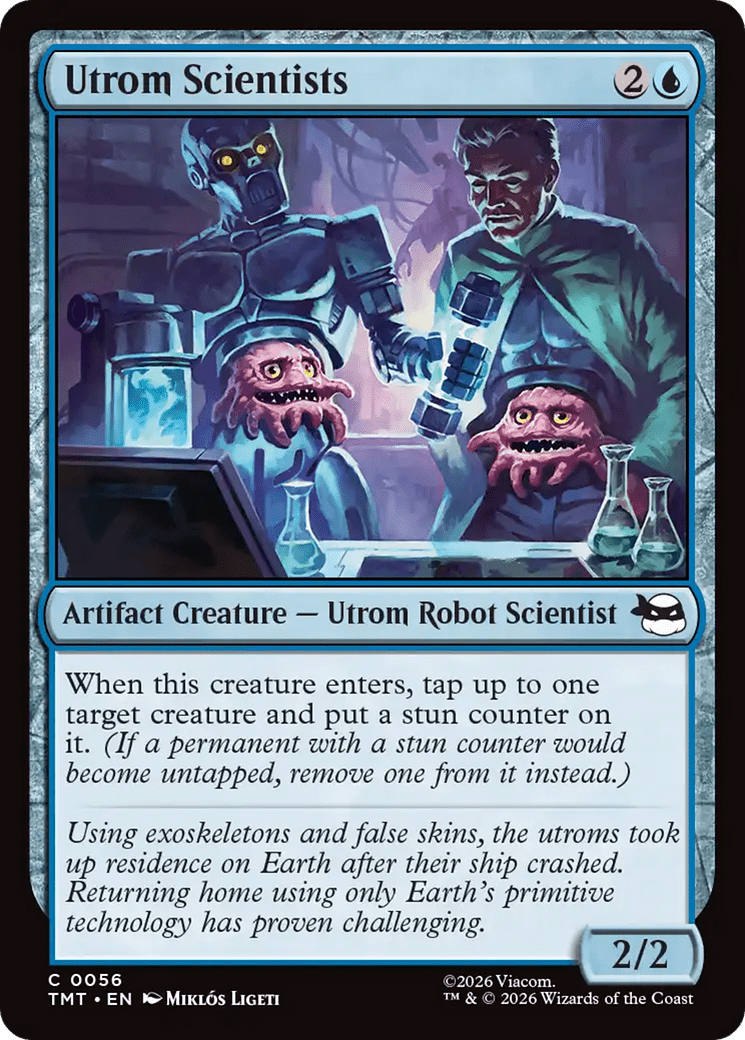 Utrom Scientists [Teenage Mutant Ninja Turtles] MTG Single Magic: The Gathering  | Multizone: Comics And Games