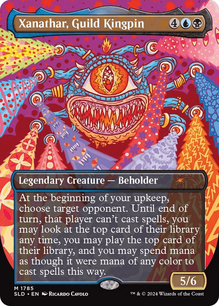 Xanathar, Guild Kingpin (Rainbow Foil) [Secret Lair Drop Series] MTG Single Magic: The Gathering  | Multizone: Comics And Games