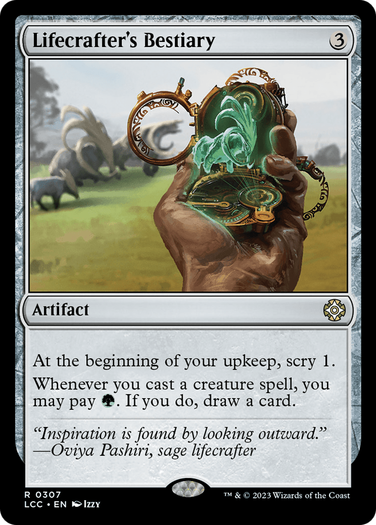 Lifecrafter's Bestiary [The Lost Caverns of Ixalan Commander] MTG Single Magic: The Gathering  | Multizone: Comics And Games