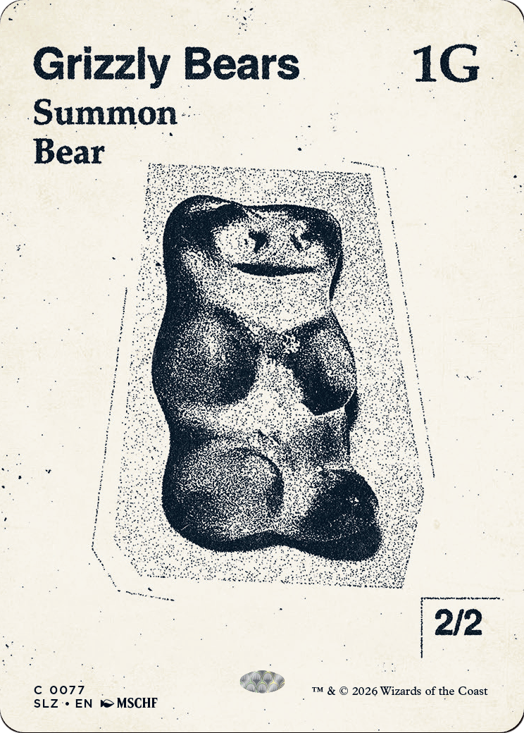 Grizzly Bears (0077) [Secret Lair x MSCHF: The Zeta Set] | Multizone: Comics And Games