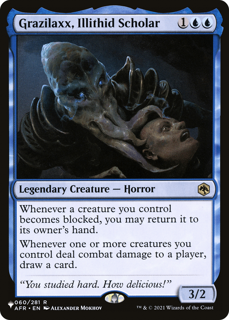 Grazilaxx, Illithid Scholar [The List] MTG Single Magic: The Gathering  | Multizone: Comics And Games
