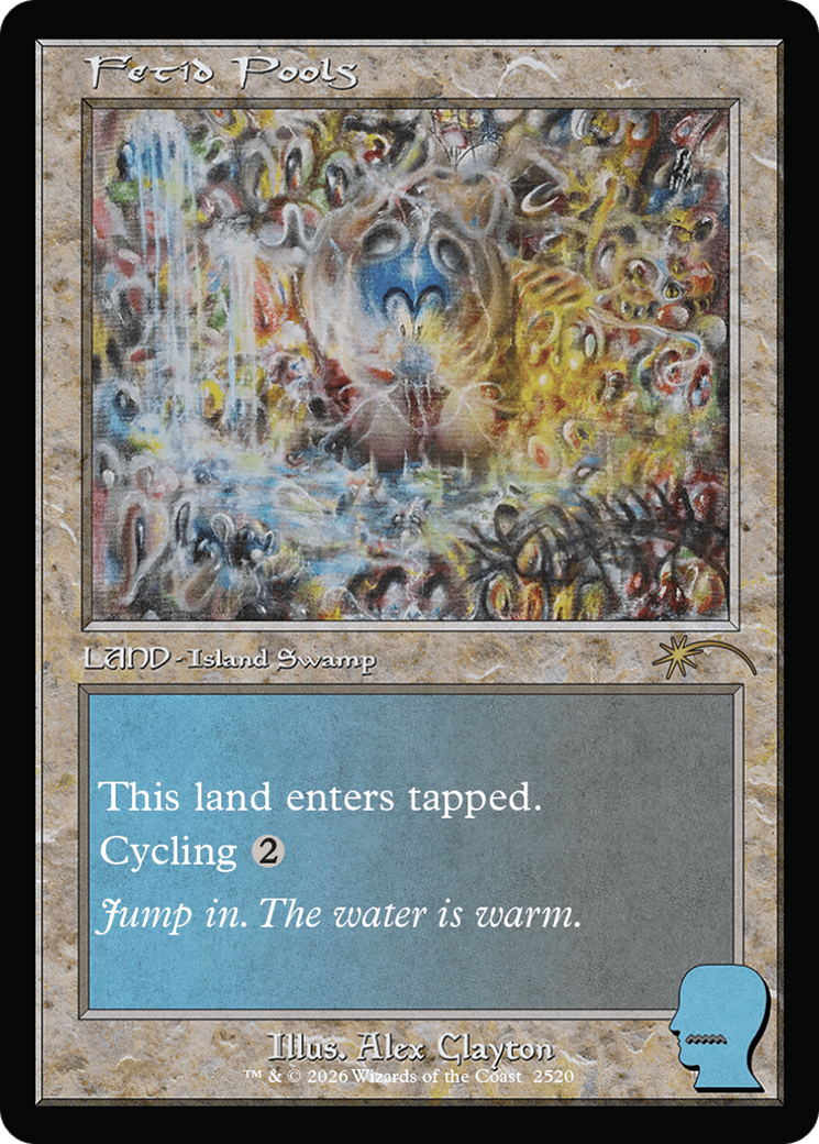 Fetid Pools [Secret Lair Drop Series] MTG Single Magic: The Gathering  | Multizone: Comics And Games