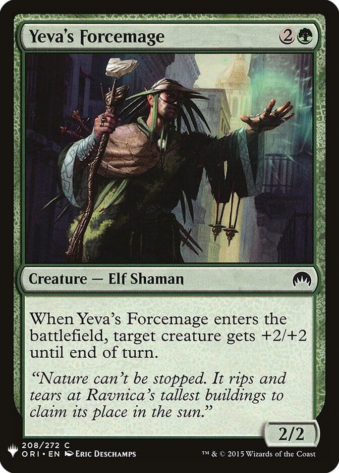 Yeva's Forcemage [Mystery Booster] MTG Single Magic: The Gathering  | Multizone: Comics And Games