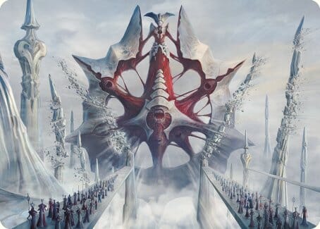Mondrak, Glory Dominus Art Card [Phyrexia: All Will Be One Art Series] MTG Single Magic: The Gathering  | Multizone: Comics And Games
