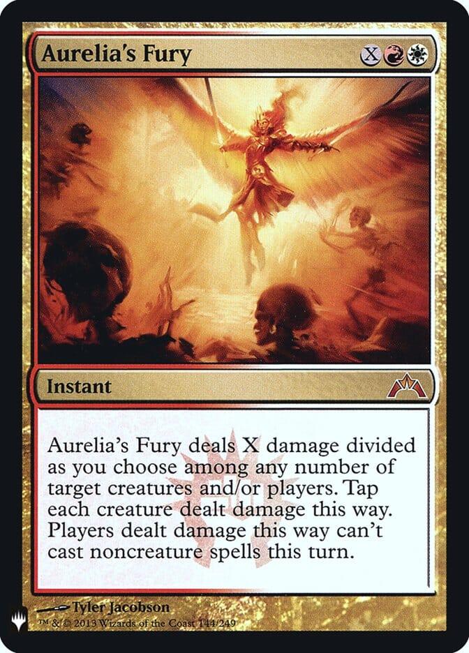 Aurelia's Fury [Mystery Booster] MTG Single Magic: The Gathering  | Multizone: Comics And Games