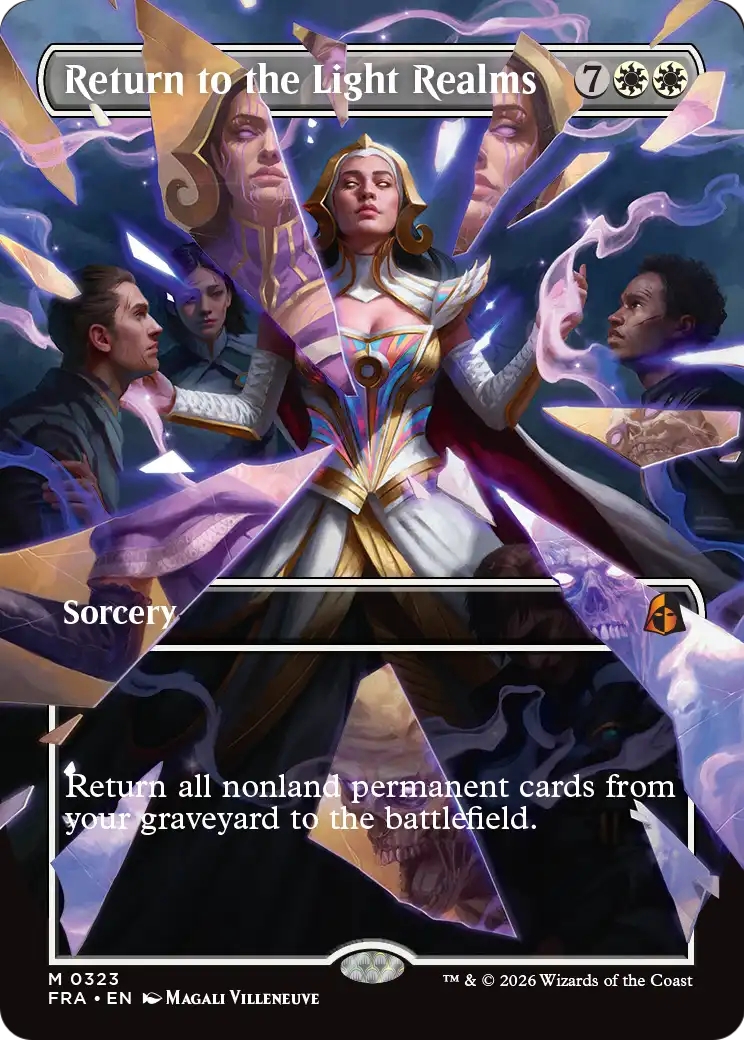 Return to the Light Realms (Borderless) (0323) [Reality Fracture] MTG Single Magic: The Gathering  | Multizone: Comics And Games