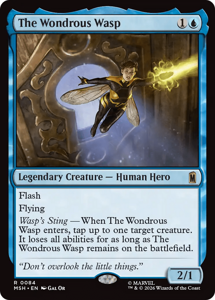 The Wondrous Wasp [Marvel Super Heroes] MTG Single Magic: The Gathering  | Multizone: Comics And Games
