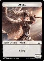 Eldrazi // Angel (4) Double-Sided Token [March of the Machine Commander Tokens] MTG Single Magic: The Gathering  | Multizone: Comics And Games