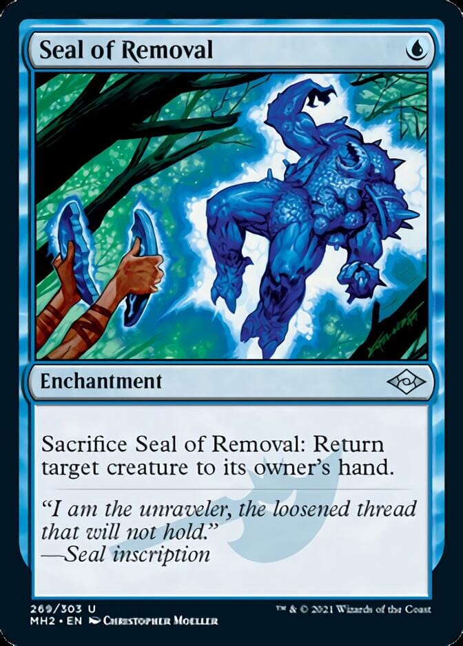 Seal of Removal (Foil Etched) [Modern Horizons 2] MTG Single Magic: The Gathering  | Multizone: Comics And Games