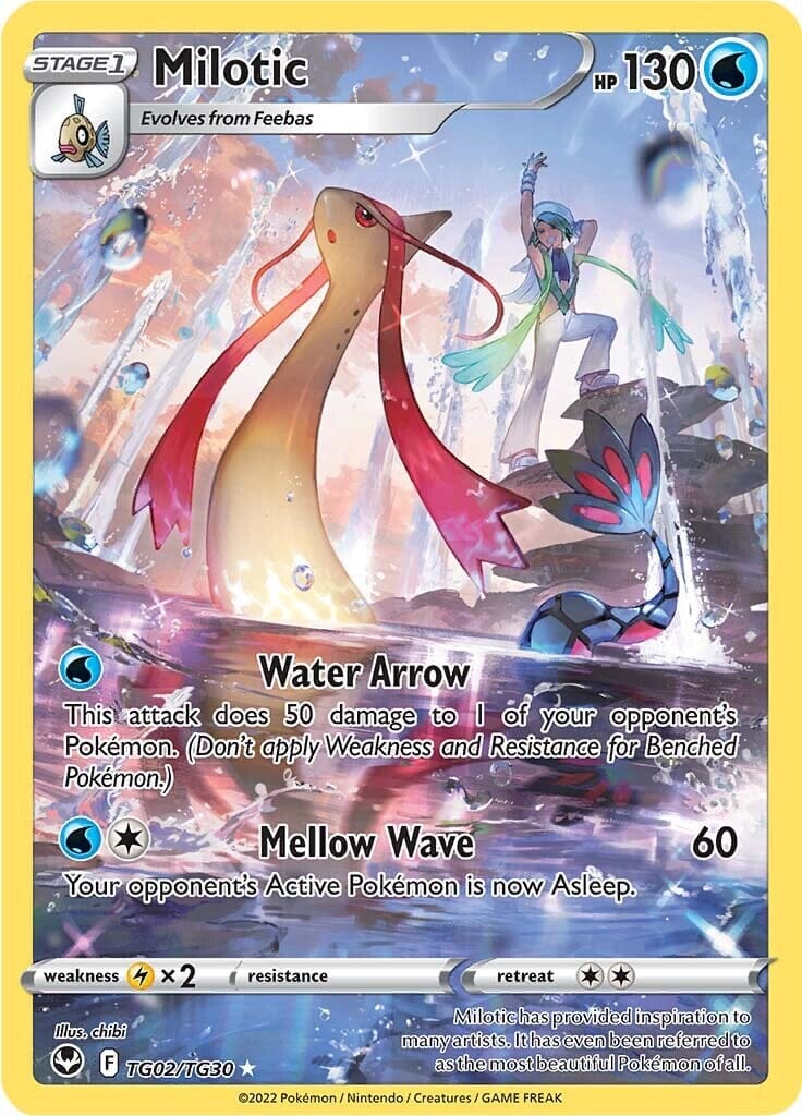 Milotic (TG02/TG30) [Sword & Shield: Silver Tempest] Pokemon Single Pokémon  | Multizone: Comics And Games