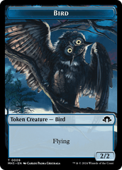 Servo // Bird Double-Sided Token [Modern Horizons 3 Tokens] MTG Single Magic: The Gathering  | Multizone: Comics And Games