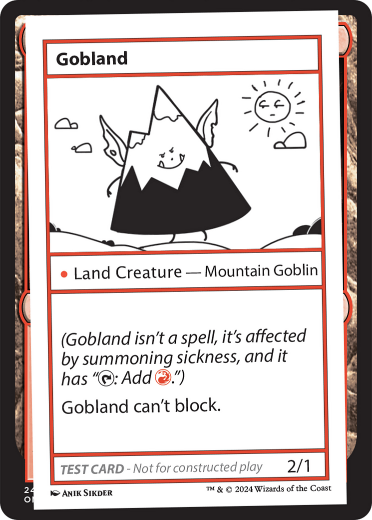 Gobland [Mystery Booster 2 Playtest Cards] MTG Single Magic: The Gathering  | Multizone: Comics And Games
