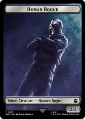 Human Rogue // Clue (0021) Double-Sided Token [Doctor Who Tokens] MTG Single Magic: The Gathering  | Multizone: Comics And Games