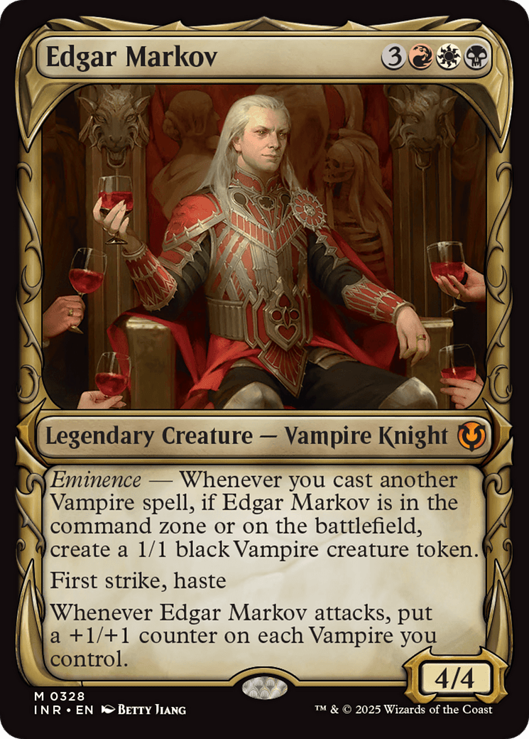Edgar Markov (Showcase) [Innistrad Remastered] MTG Single Magic: The Gathering  | Multizone: Comics And Games