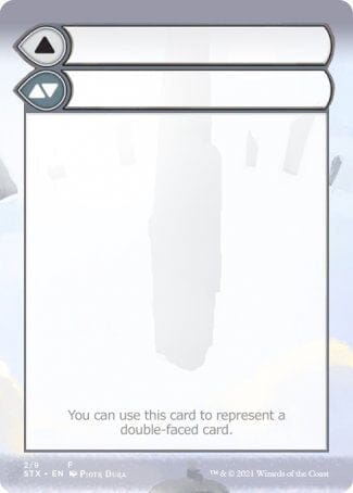 Helper Card (2/9) [Strixhaven: School of Mages Tokens] MTG Single Magic: The Gathering  | Multizone: Comics And Games