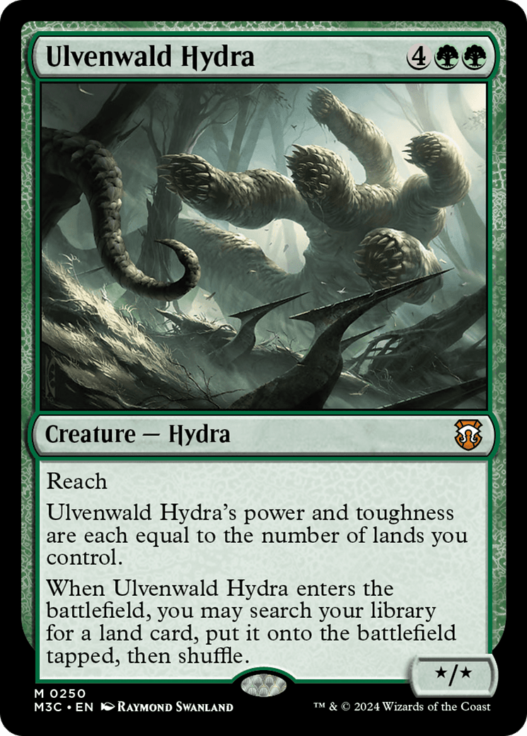 Ulvenwald Hydra (Ripple Foil) [Modern Horizons 3 Commander] MTG Single Magic: The Gathering  | Multizone: Comics And Games