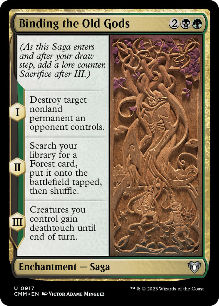 Binding the Old Gods [Commander Masters] MTG Single Magic: The Gathering  | Multizone: Comics And Games