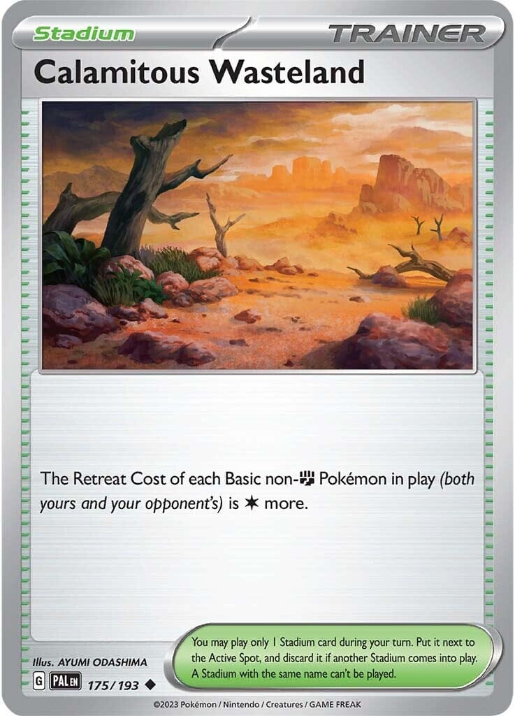 Calamitous Wasteland (175/193) [Scarlet & Violet: Paldea Evolved] Pokemon Single Pokémon  | Multizone: Comics And Games
