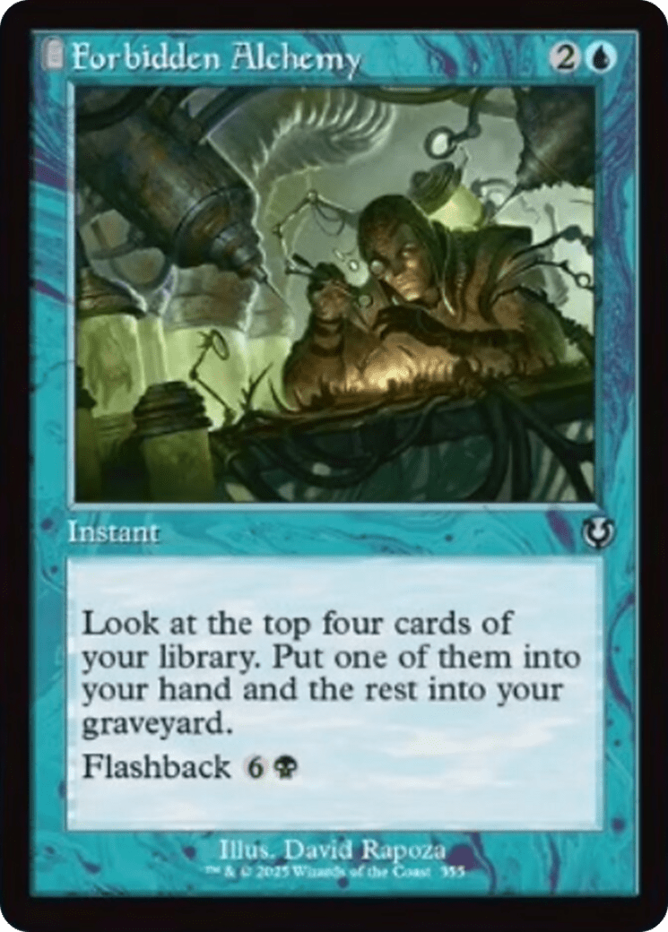 Forbidden Alchemy (Retro Frame) [Innistrad Remastered] MTG Single Magic: The Gathering  | Multizone: Comics And Games