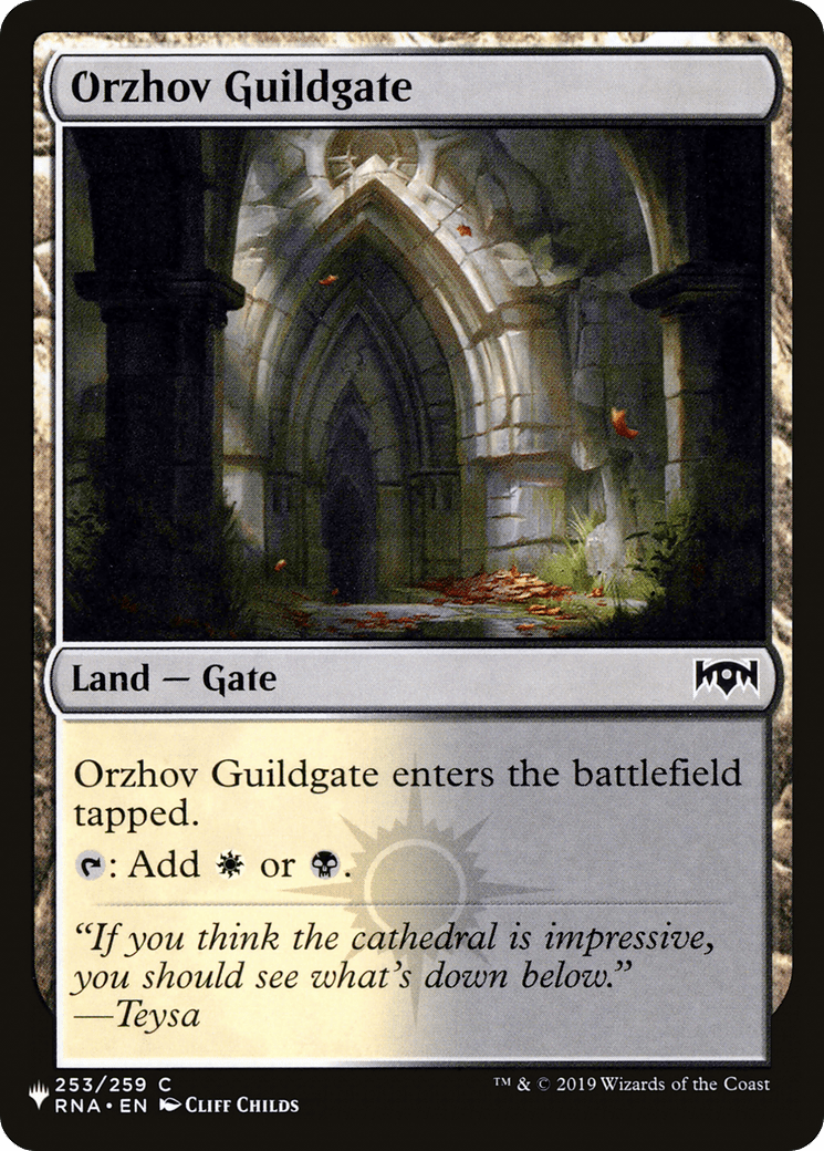 Orzhov Guildgate (253) [The List] MTG Single Magic: The Gathering  | Multizone: Comics And Games