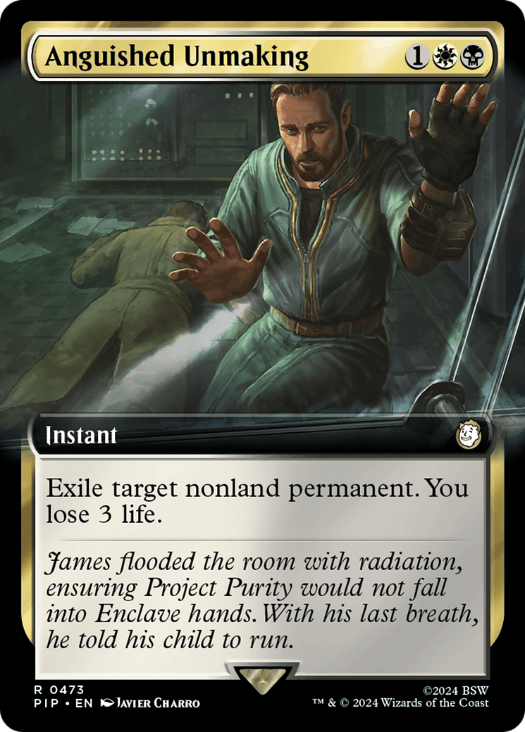Anguished Unmaking (Extended Art) [Fallout] MTG Single Magic: The Gathering  | Multizone: Comics And Games