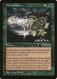 Natural Balance (Oversized) [Oversize Cards] MTG Single Magic: The Gathering  | Multizone: Comics And Games