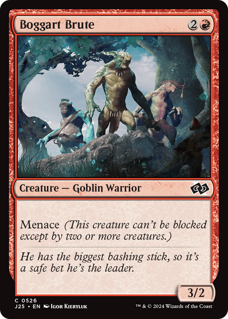 Boggart Brute [Foundations Jumpstart] MTG Single Magic: The Gathering  | Multizone: Comics And Games