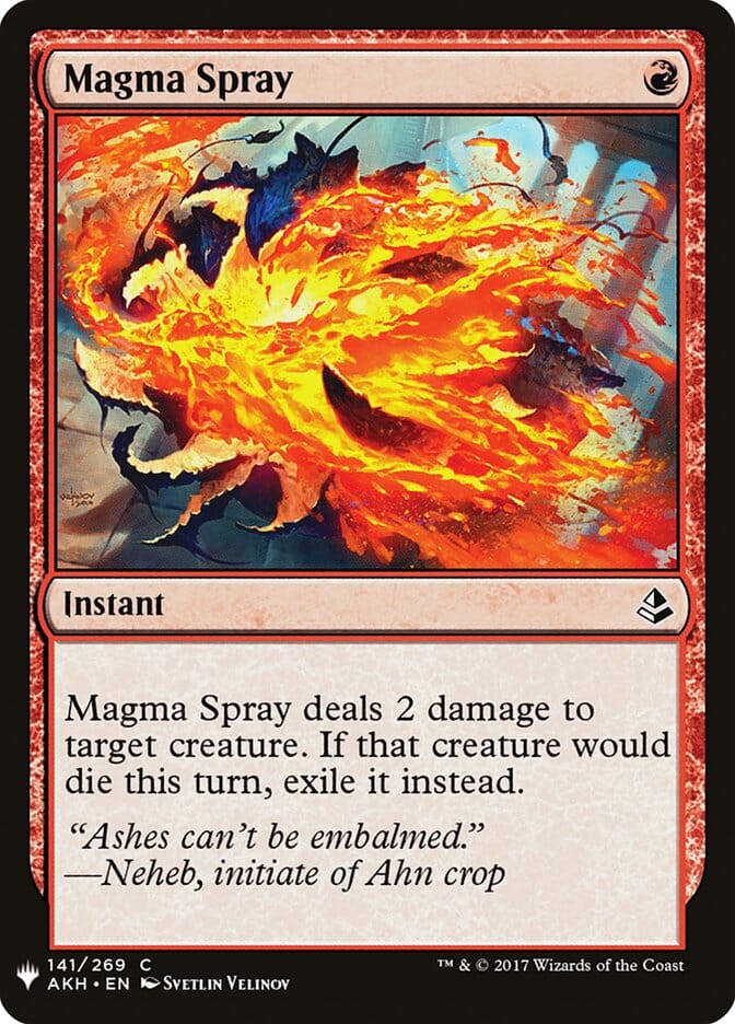 Magma Spray [Mystery Booster] MTG Single Magic: The Gathering  | Multizone: Comics And Games